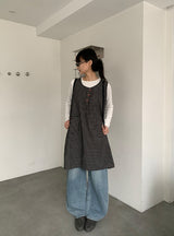 バヤニ ウォッシング ワイド デニム パンツ