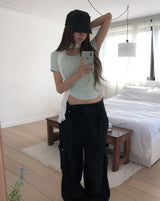 ストライプシャーリングマドロスキャップ