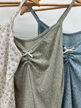 flower ribbon sleeveless