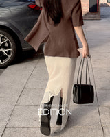 MADE. Kerin lace skirt