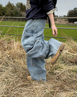 Denver Multi Cargo Denim Pants