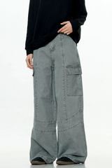 Patchwork Deconstructed Cargo Pants