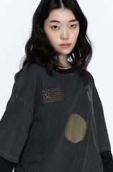26FW★スマイル レイヤード ロングスリーブ