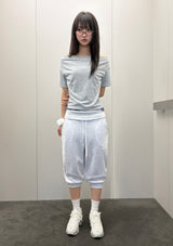 Teenager Capri Jogger Number Patch Jogger Pants 3color