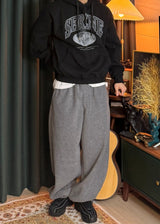 Couple Winter Cropped Fleece Hoodie 4COLOR
