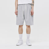 COTTON PINTUCK SHORTS