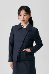 ODE ASYMMETRIC JACKET / CHARCOAL