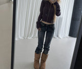 sister washing dyeing bootcut 