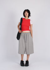 STUD BERMUDA PANTS