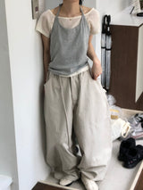 切開ストリングパンツ