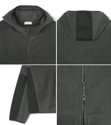 No.1520 フリースCRセットアップフードジップアップ (3color)