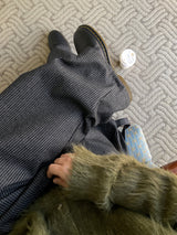 No.1064 B ストライプカーペンターデニムパンツ