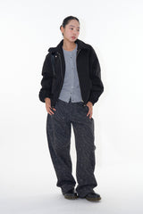 Parts back-stud bomber jacket