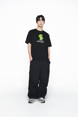 25SS エイリアンベアショートスリーブTシャツ ブラック