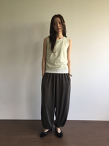 Dua Slub Sleeveless (5color)