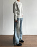 Bark Zipper Round Knit