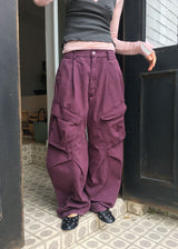 GARMENT CARGO WIDE PANTS
