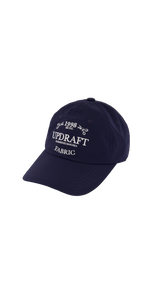 [UPDRAFT] エンブロイダリー ナイロンキャップネイビー