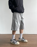 Curved Bermuda Sweatpants