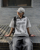 デイリーダーティーウォッシングカラーショートスリーブTシャツ