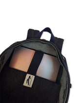 Trucker Jacket Backpack in Blue