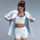 エッセンシャル ノースリーブ White