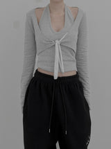 Marsh Fur Knot Warmer Cardigan