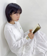 Circle to Clover, Basic Logo Long Sleeve Tee_[White]