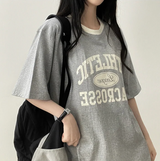 クリアリー カラーリング ボクシーフィット半袖Tシャツ