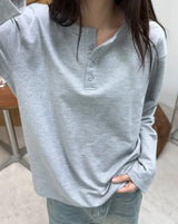 Lato Henley Neck Long Sleeve