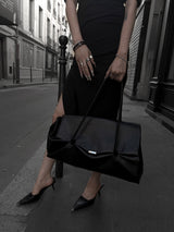 nars leather big tote bag