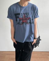リックス クロップ プリンテッド ショートスリーブ Tシャツ
