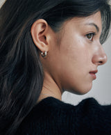[925 silver] Deux.silver.209 / エペバンピアス (シルバー)