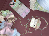 Summer vacation button airpod Buds case