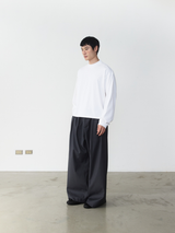 RB7 Cropped Boxy Long Sleeve Tee