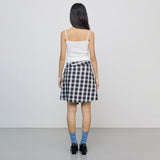Knot check skirt