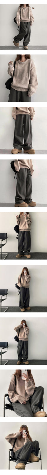 Chien Carpenter Cotton Wide Pants