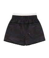 [NF] LAYERED MILITARY CAMO SHORTS_(BLACK)_F24QD875