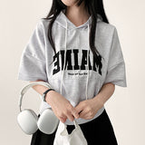 Shelly Patch Embroidery アノラック半袖パーカー