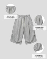 Flow sweat bermuda trousers