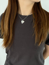 multi heart necklace