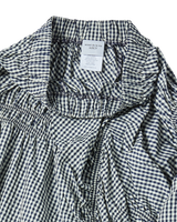 26SS WOMAN チェックシャーリングロングスカート