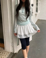 ノーグテンセル長袖Tシャツ