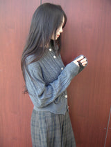 alpa cable cardigan