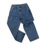 Essential Relaxed Denim Pants (Blue)