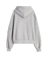 ペルスポケットクロップフードジップアップ