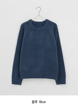 Kirkleb Raglan Color Round Knit