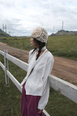 Epi Dot Scarf + Blouse (2color)