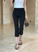 Rovill Summer Cool Slit Capri Crop Pants