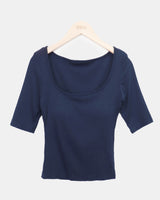 ドキュビルトインキャップ7スリーブTシャツ